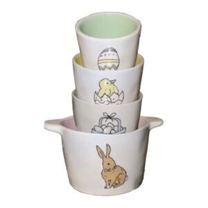 Rae Dunn Easter Bucket Measuring Cups